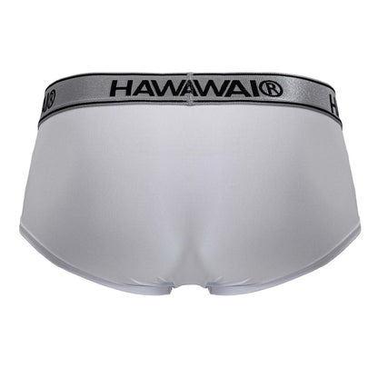 HAWAIR Men's Underwear 41961 Microfiber Briefs Color White