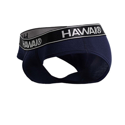HAWAIR Men's Underwear 41962 Cotton blend Briefs Color Dark Blue-01