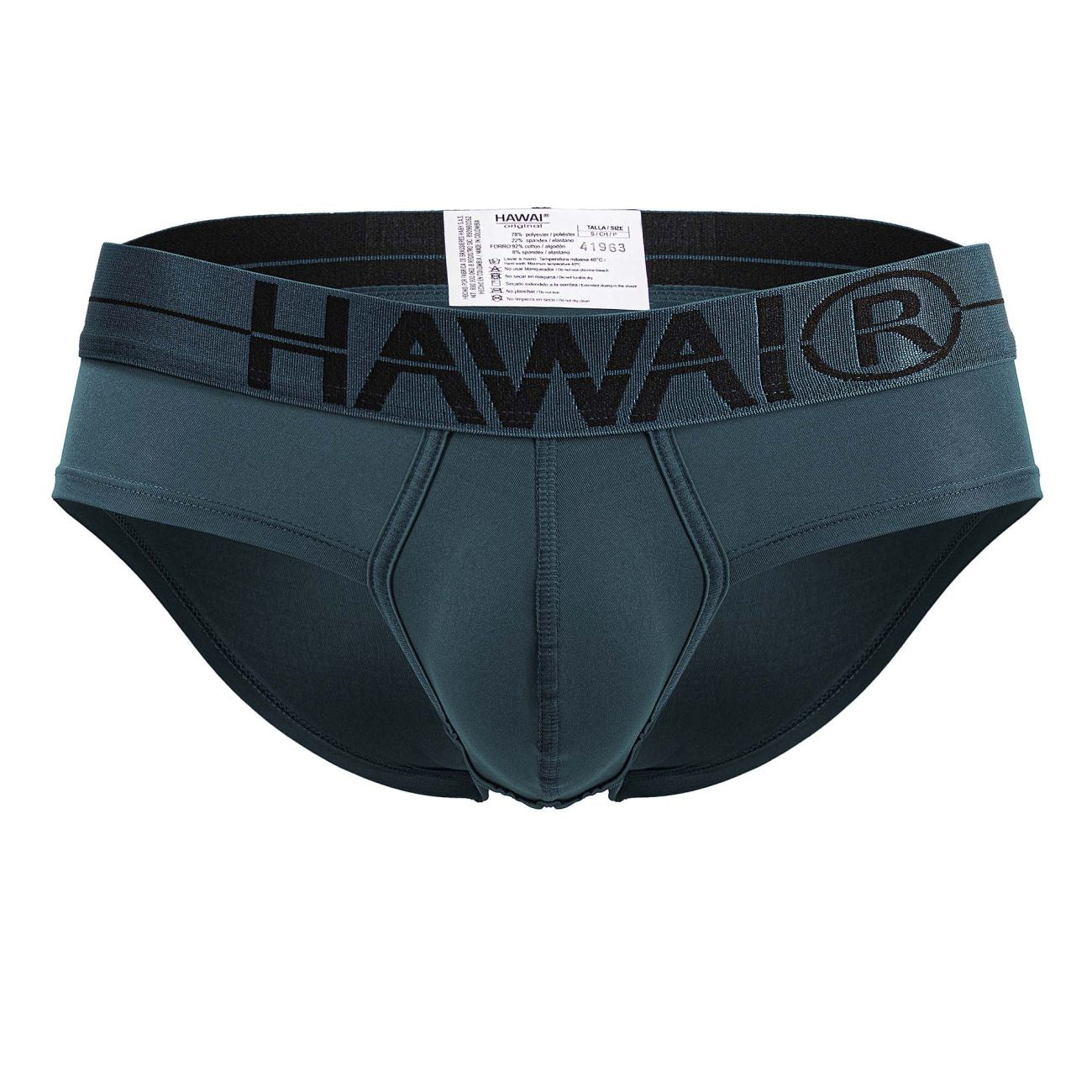 HAWAIR Men's Underwear 41963 Microfiber Briefs Color Green