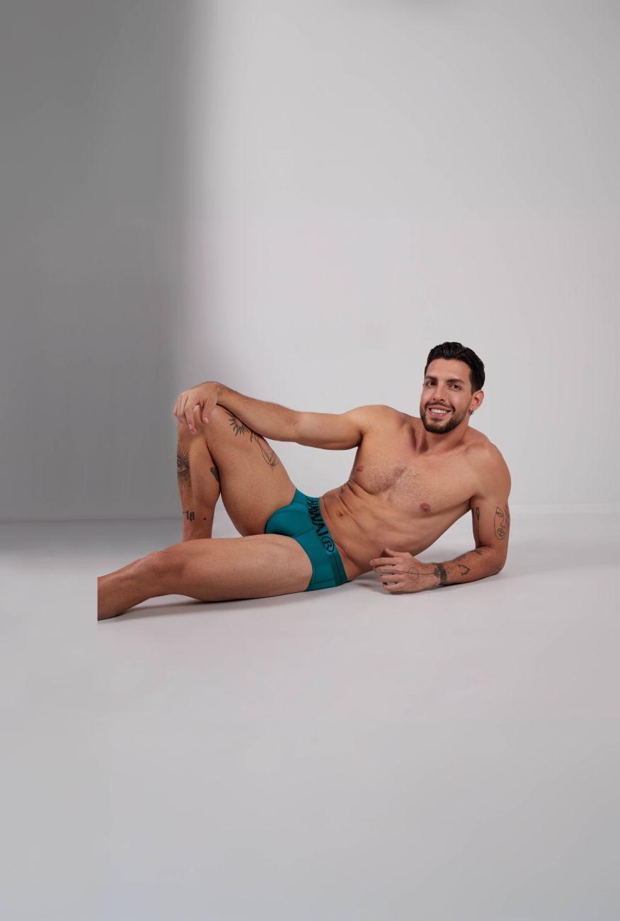 HAWAIR Men's Underwear 41963 Microfiber Briefs Color Green