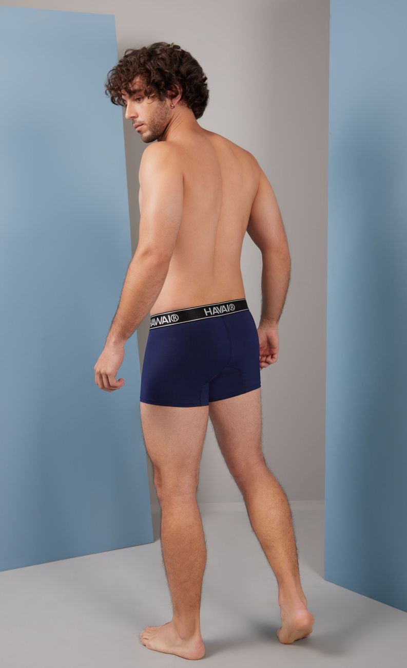 HAWAIR Microfiber Trunks Color Dark Blue-01