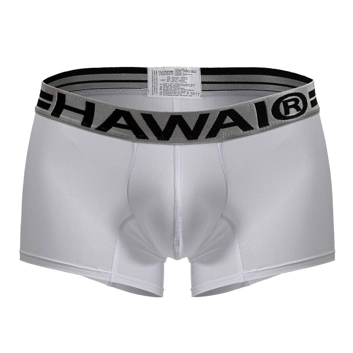 HAWAIR Microfiber Trunks Color White-01
