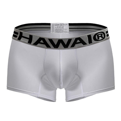 HAWAIR Men's Underwear 41977 Microfiber Trunks Color White-01