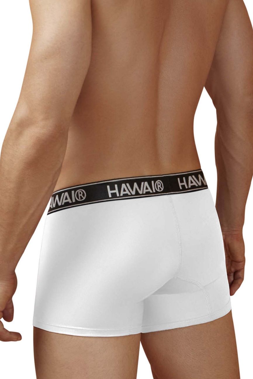 HAWAIR Microfiber Trunks Color White-01