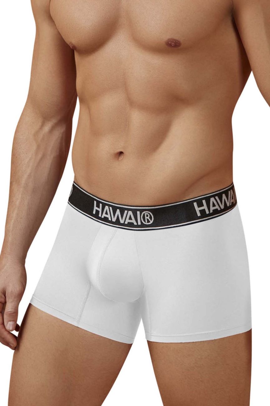 HAWAIR Microfiber Trunks Color White-01