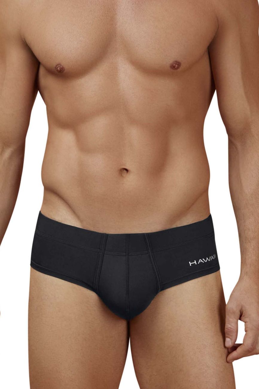 HAWAIR Microfiber Briefs Color Black-01