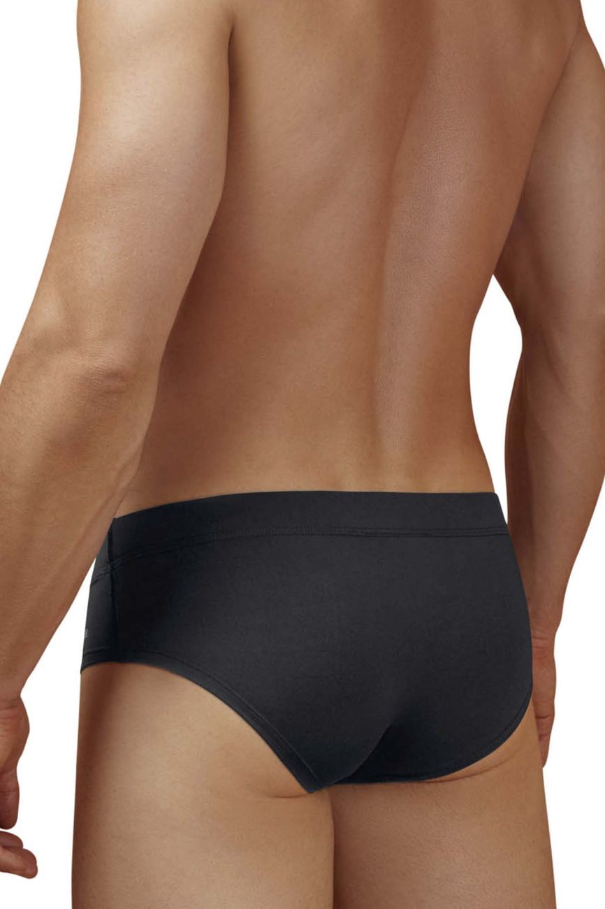 HAWAIR Microfiber Briefs Color Black-01