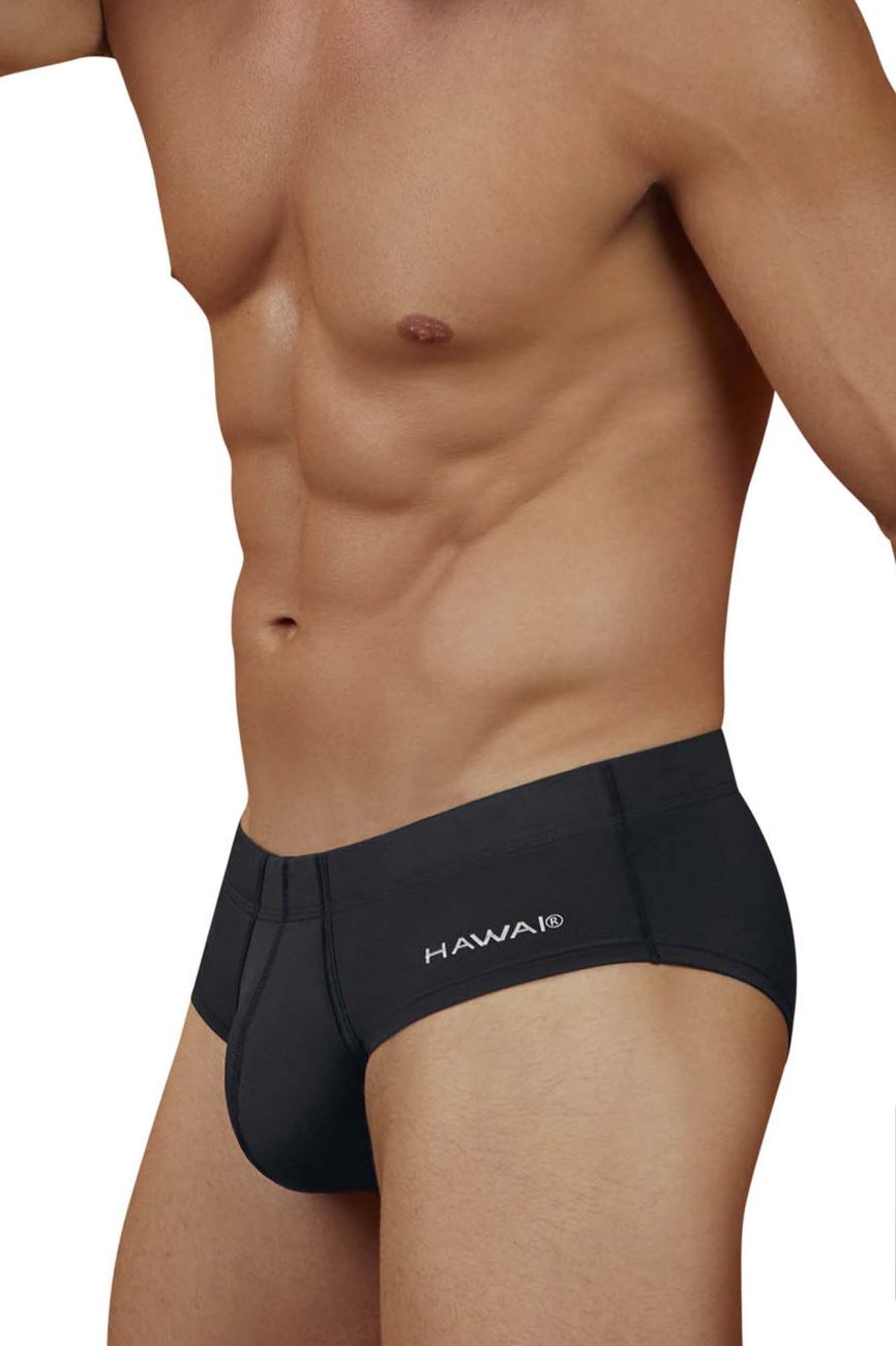 HAWAIR Microfiber Briefs Color Black-01