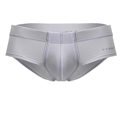 HAWAIR Men's Underwear 42241 Microfiber Briefs Color White-01