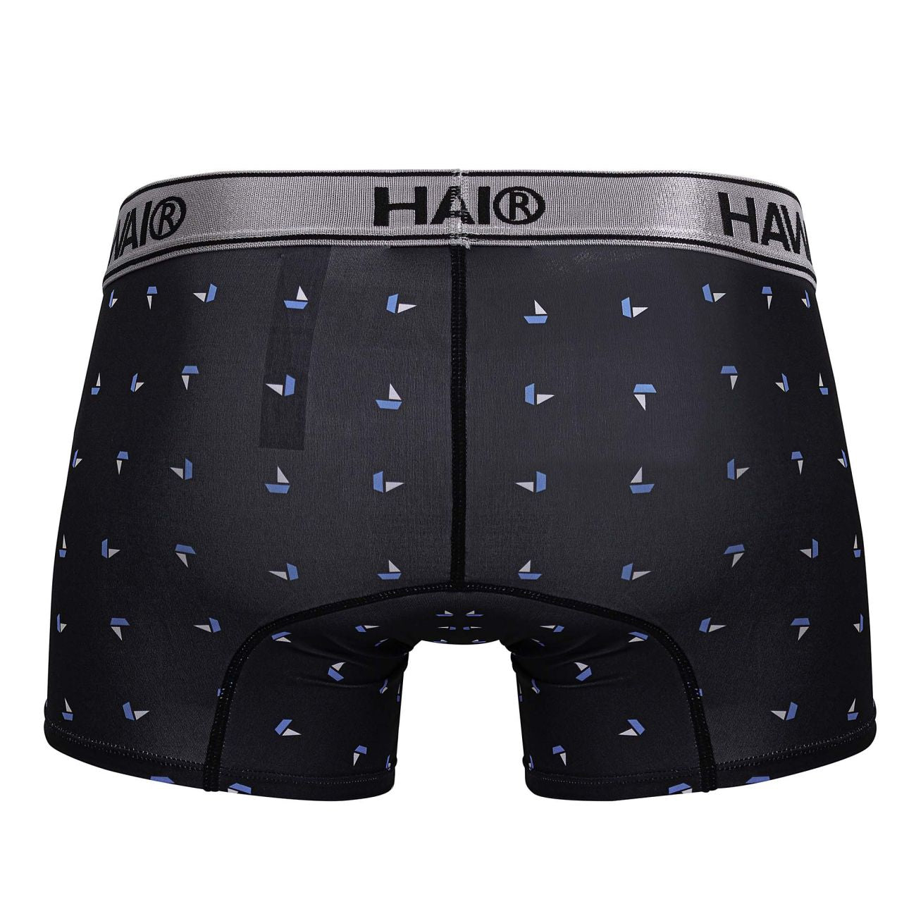 HAWAIR Printed Microfiber Trunks - Black