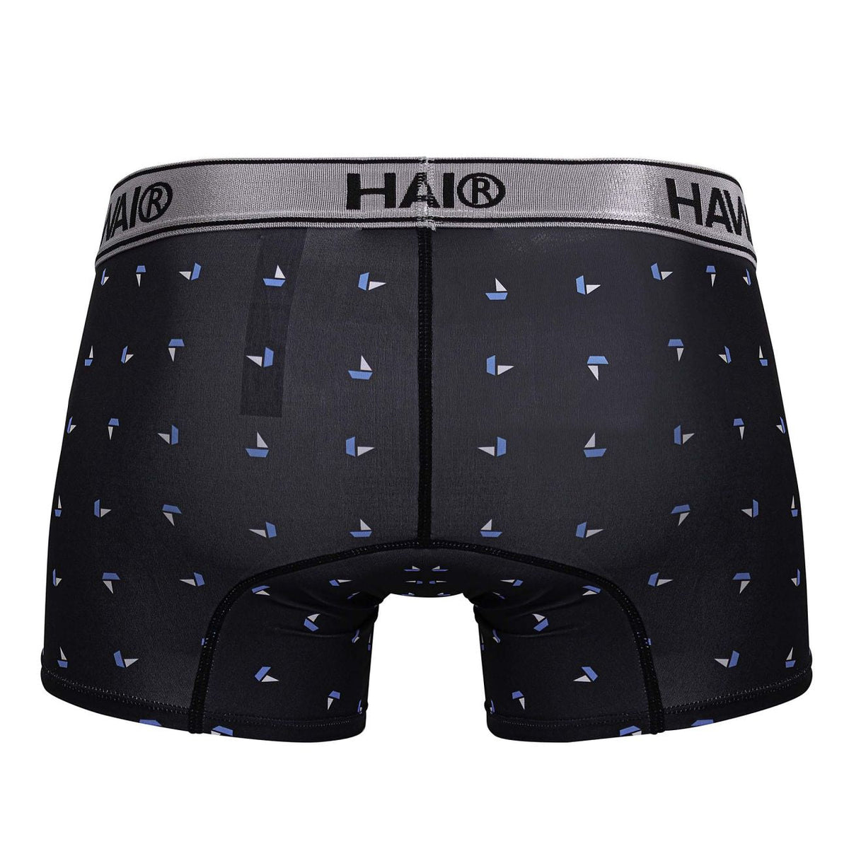 HAWAIR Printed Microfiber Trunks - Black