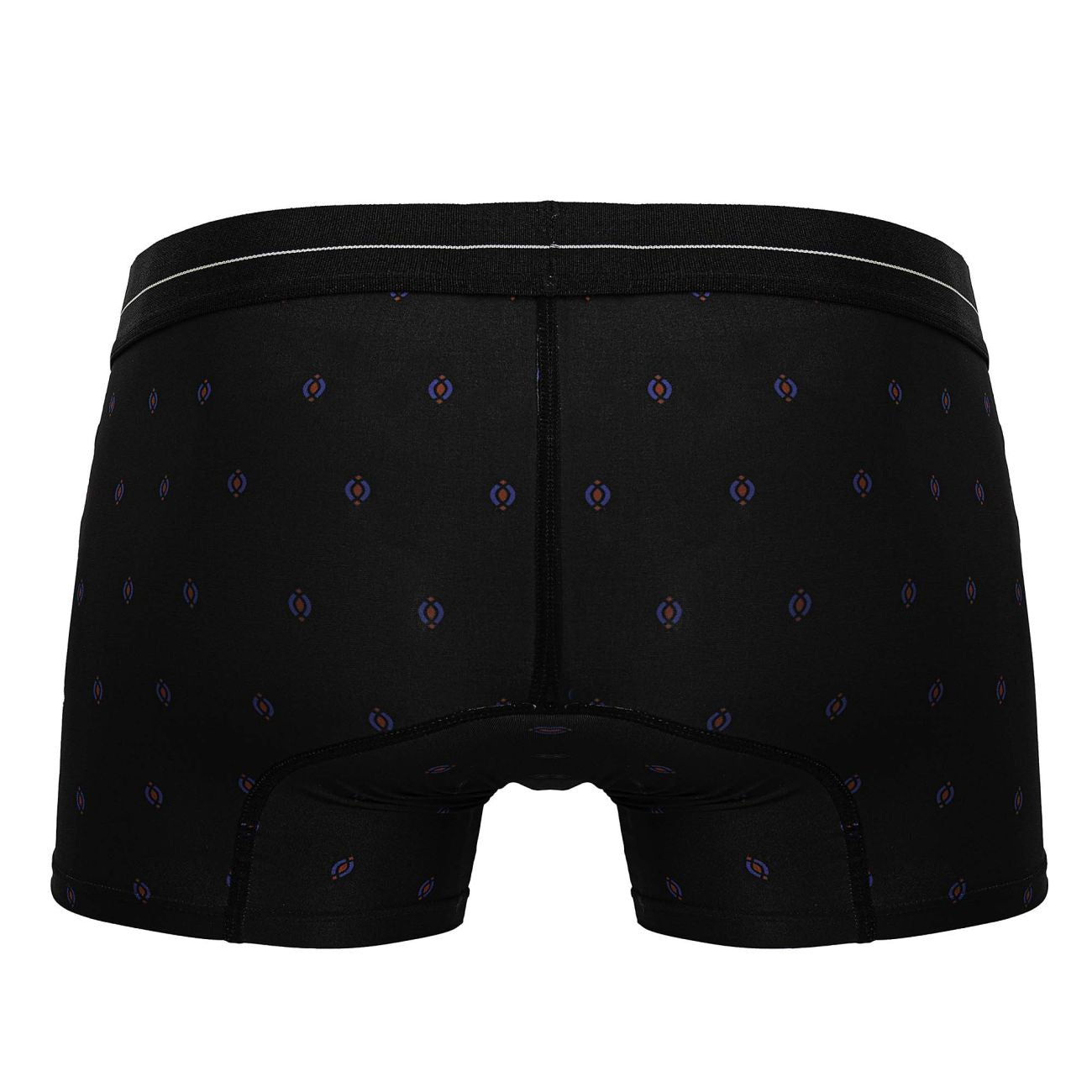 HAWAIR Men's Underwear 42520 Printed Microfiber Trunks Color Black
