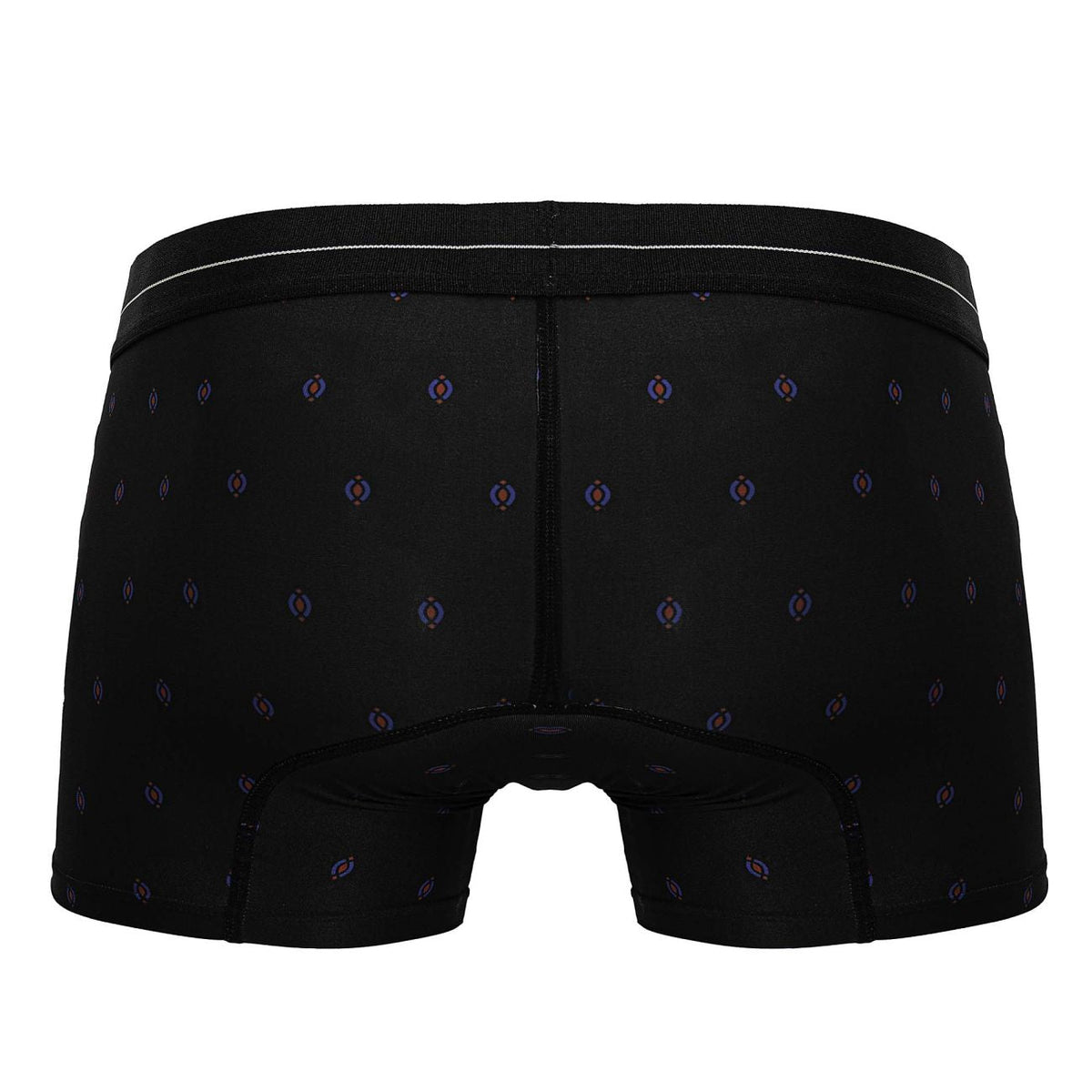 HAWAIR Men's Underwear 42520 Printed Microfiber Trunks Color Black