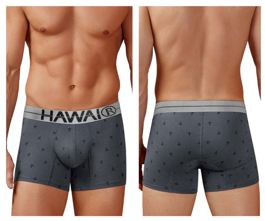HAWAIR Men's Underwear 42521 Cotton blend Trunks Color Gray