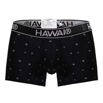 HAWAIR Men's Underwear 42570 Microfiber Trunks Color Black