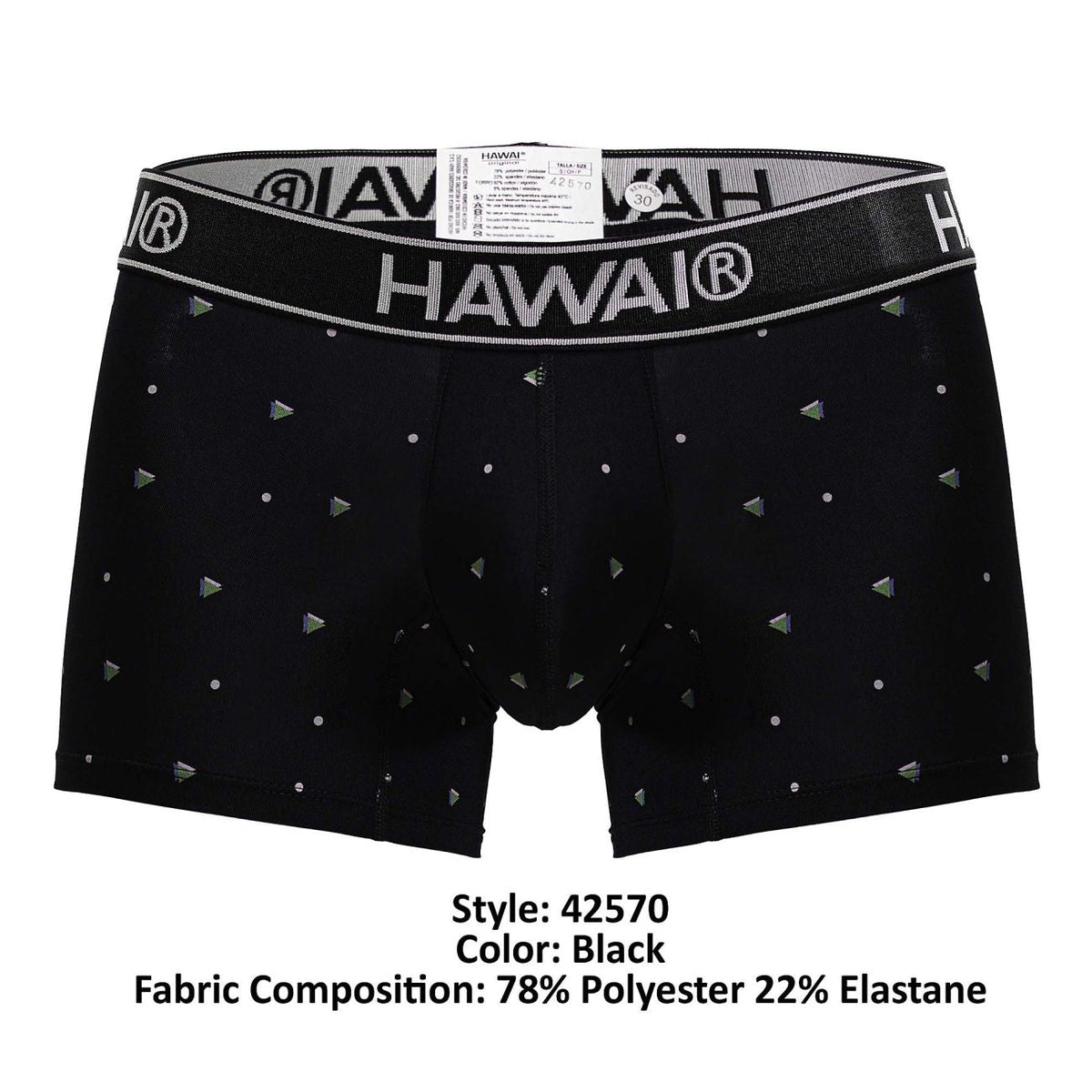 HAWAIR Microfiber Trunks - Black