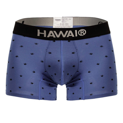 HAWAIR Men's Underwear 42571 Cotton blend Trunks Color Blue Quartz