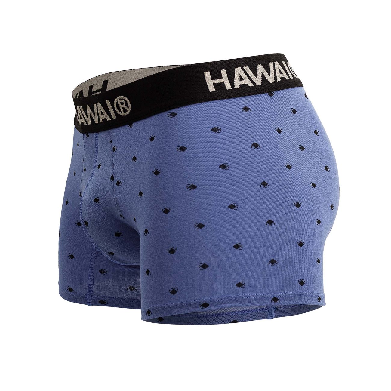 HAWAIR Men's Underwear 42571 Cotton blend Trunks Color Blue Quartz