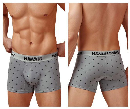 HAWAIR Men's Underwear 42571 Cotton blend Trunks Color Gray