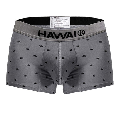 HAWAIR Men's Underwear 42571 Cotton blend Trunks Color Gray