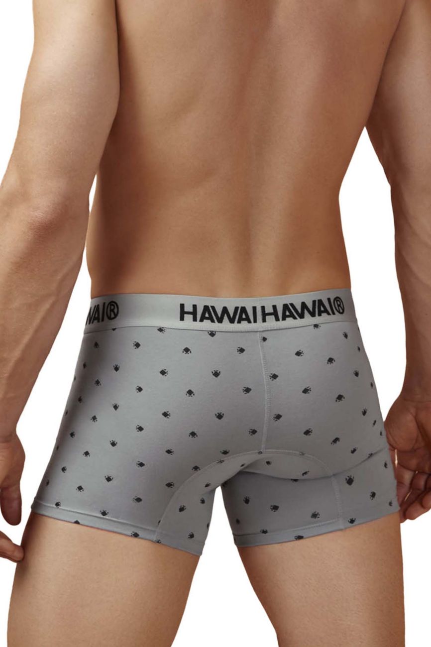 HAWAIR Men's Underwear 42571 Cotton blend Trunks Color Gray