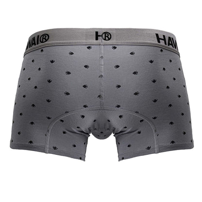 HAWAIR Men's Underwear 42571 Cotton blend Trunks Color Gray