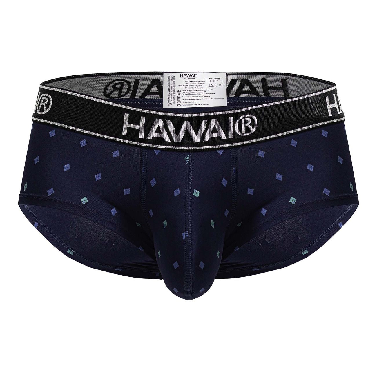 HAWAIR Men's Underwear 42580 Microfiber Briefs Color Dark Blue