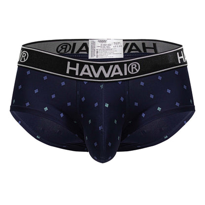 HAWAIR Men's Underwear 42580 Microfiber Briefs Color Dark Blue