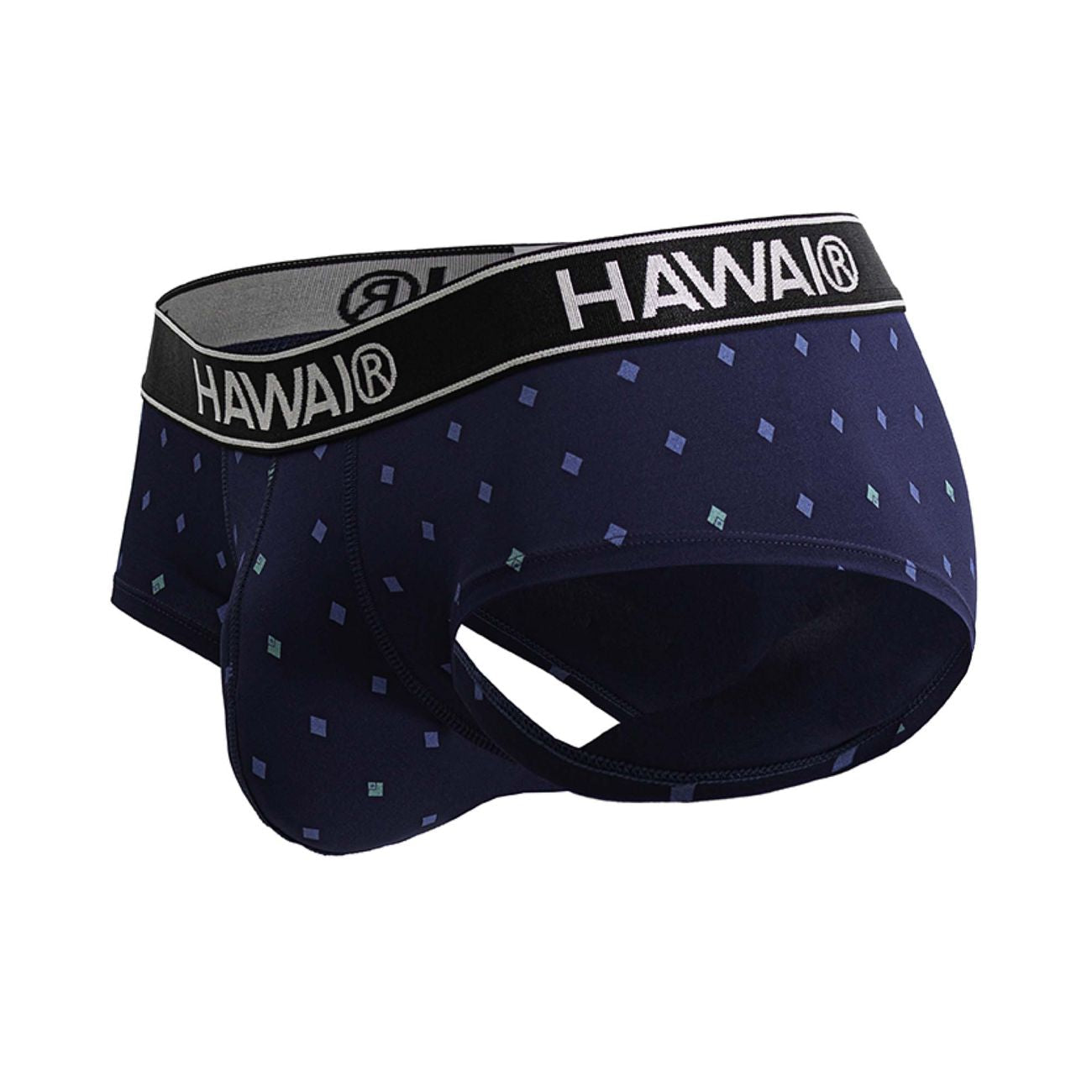 HAWAIR Men's Underwear 42580 Microfiber Briefs Color Dark Blue