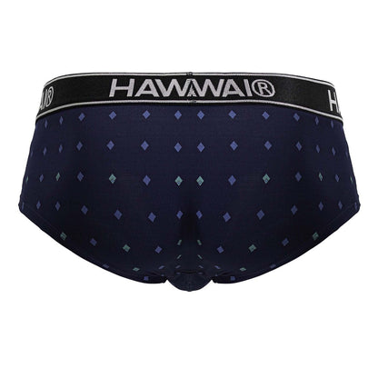 HAWAIR Men's Underwear 42580 Microfiber Briefs Color Dark Blue