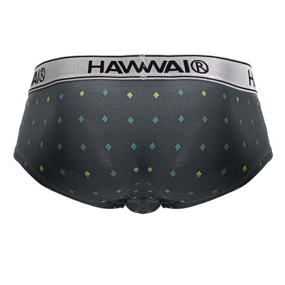 HAWAIR Men's Underwear 42580 Microfiber Briefs Color Gray