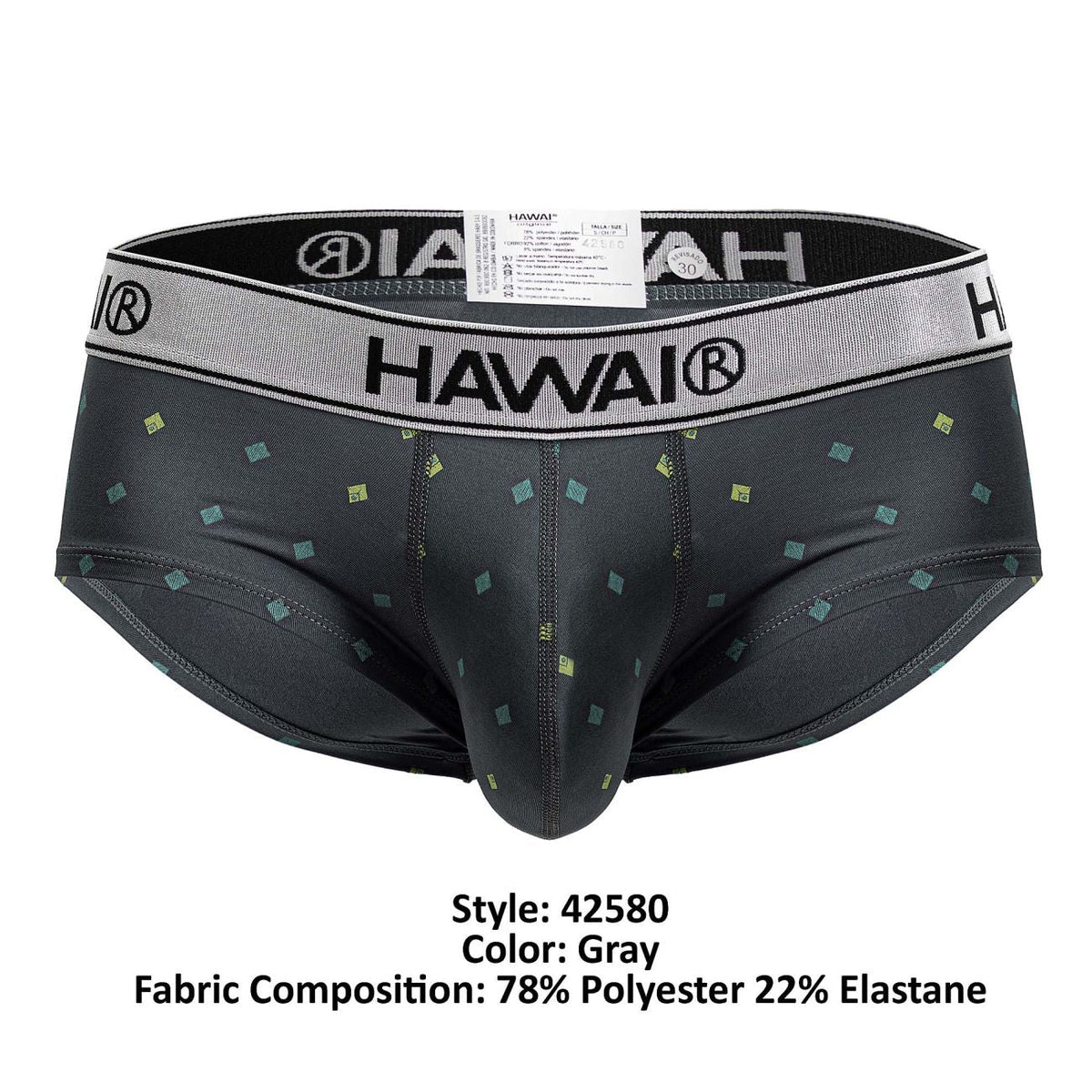 HAWAIR Microfiber Briefs - Gray