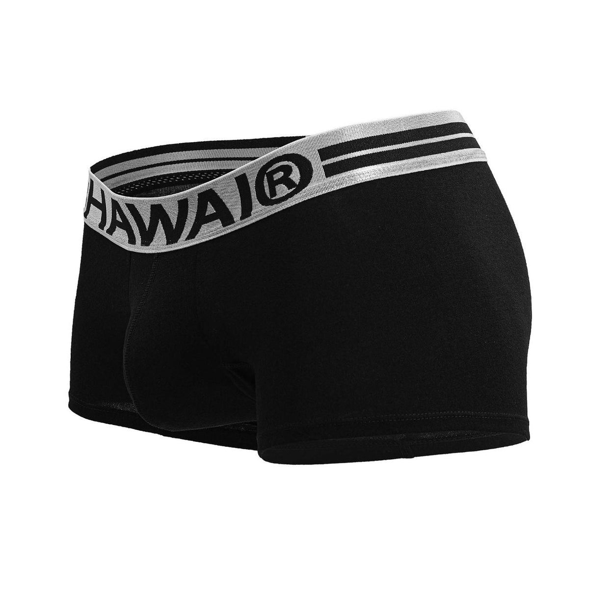 HAWAIR Cotton blend Trunks Color Black-01