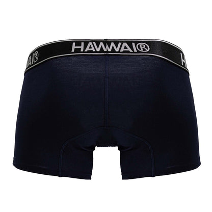 HAWAIR Men's Underwear 4986 Cotton blend Trunks Color Dark Blue-01