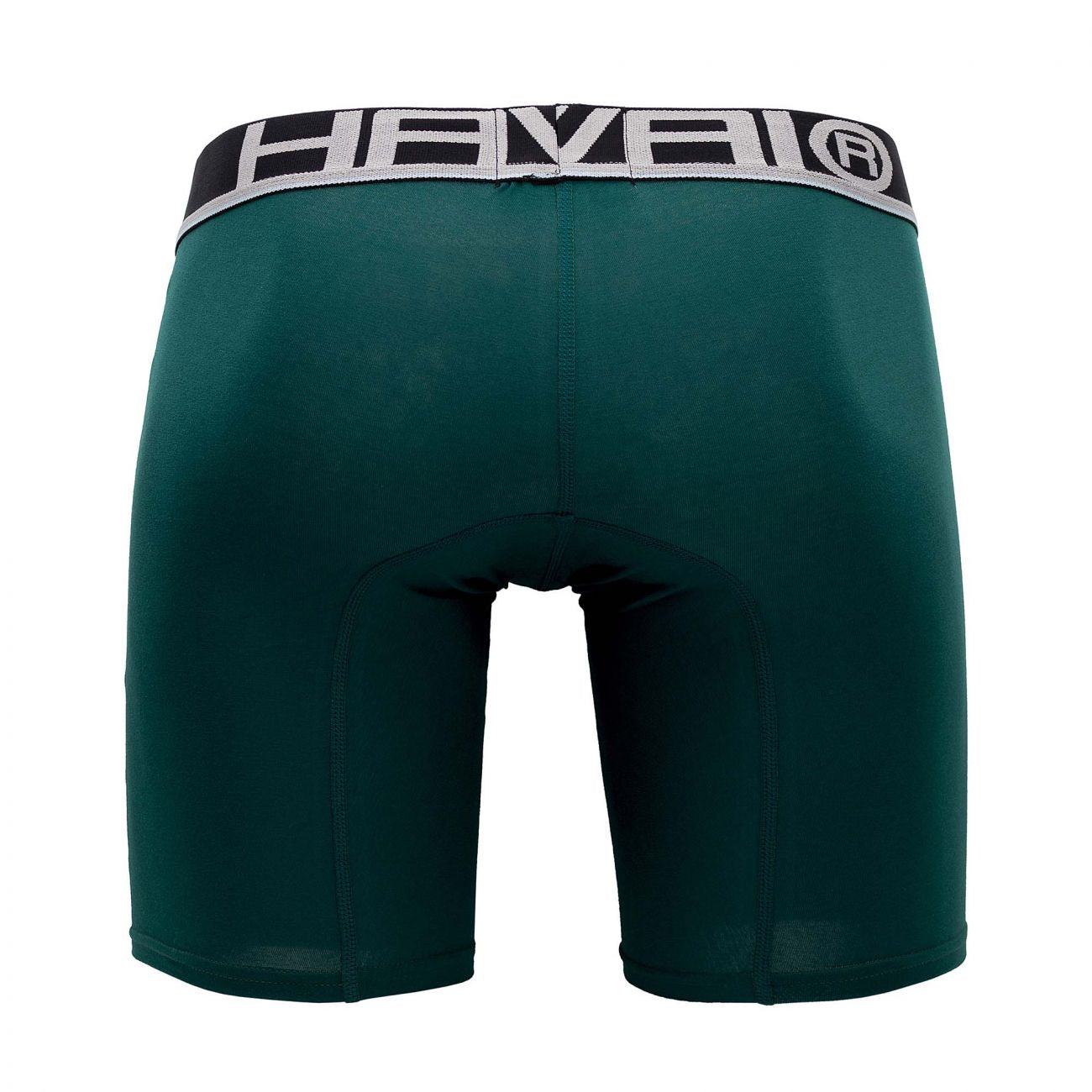 HAWAIR Men's Underwear 41903 Solid Athletic Boxer Briefs Color Green