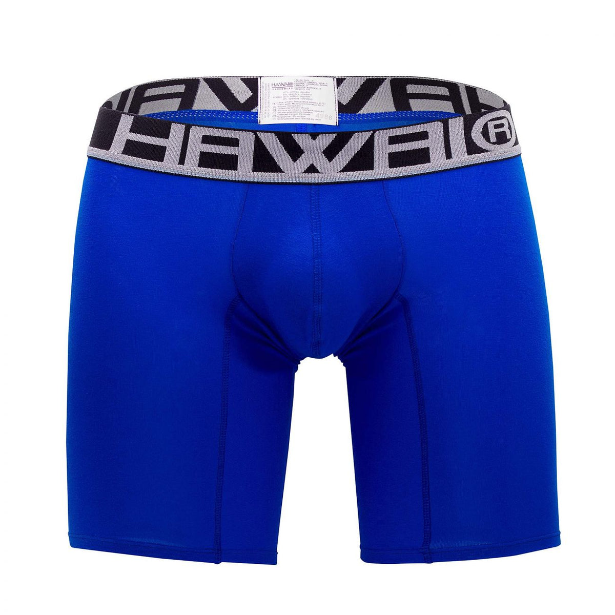HAWAIR Solid Athletic Boxer Briefs - Royal Blue