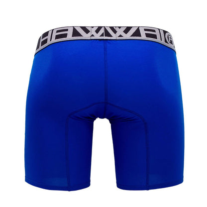 HAWAIR Men's Underwear 41903 Solid Athletic Boxer Briefs Color Royal Blue