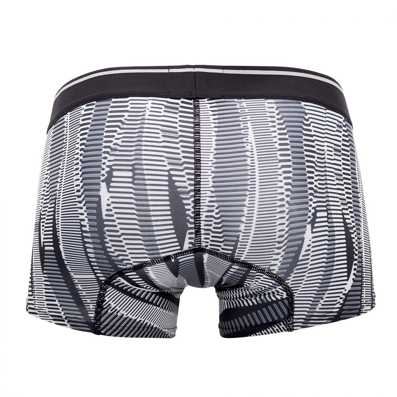 HAWAIR Men's Underwear 42121 Printed Athletic Trunks Color Black