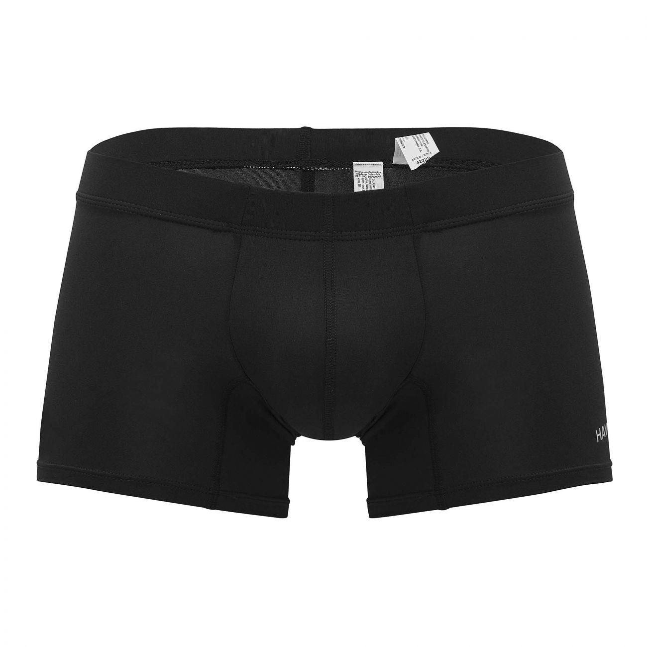 HAWAIR Men's Underwear 42222 Microfiber Trunks Color Black