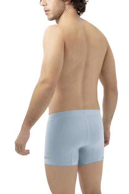 HAWAIR Men's Underwear 42222 Microfiber Trunks Color Light Blue