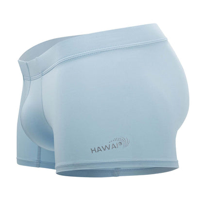 HAWAIR Men's Underwear 42222 Microfiber Trunks Color Light Blue