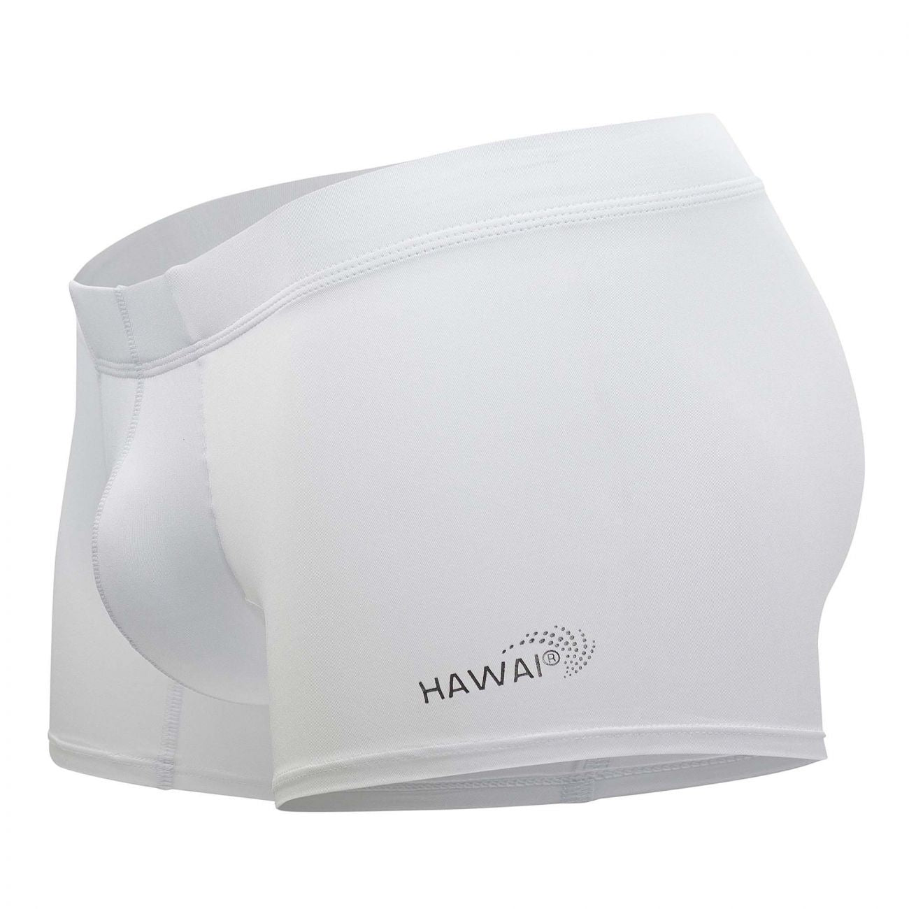 HAWAIR Men's Underwear 42222 Microfiber Trunks Color White
