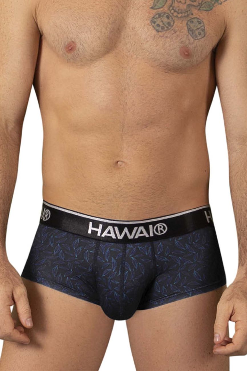 HAWAIR Men's Underwear 42380 Printed Briefs Color Black
