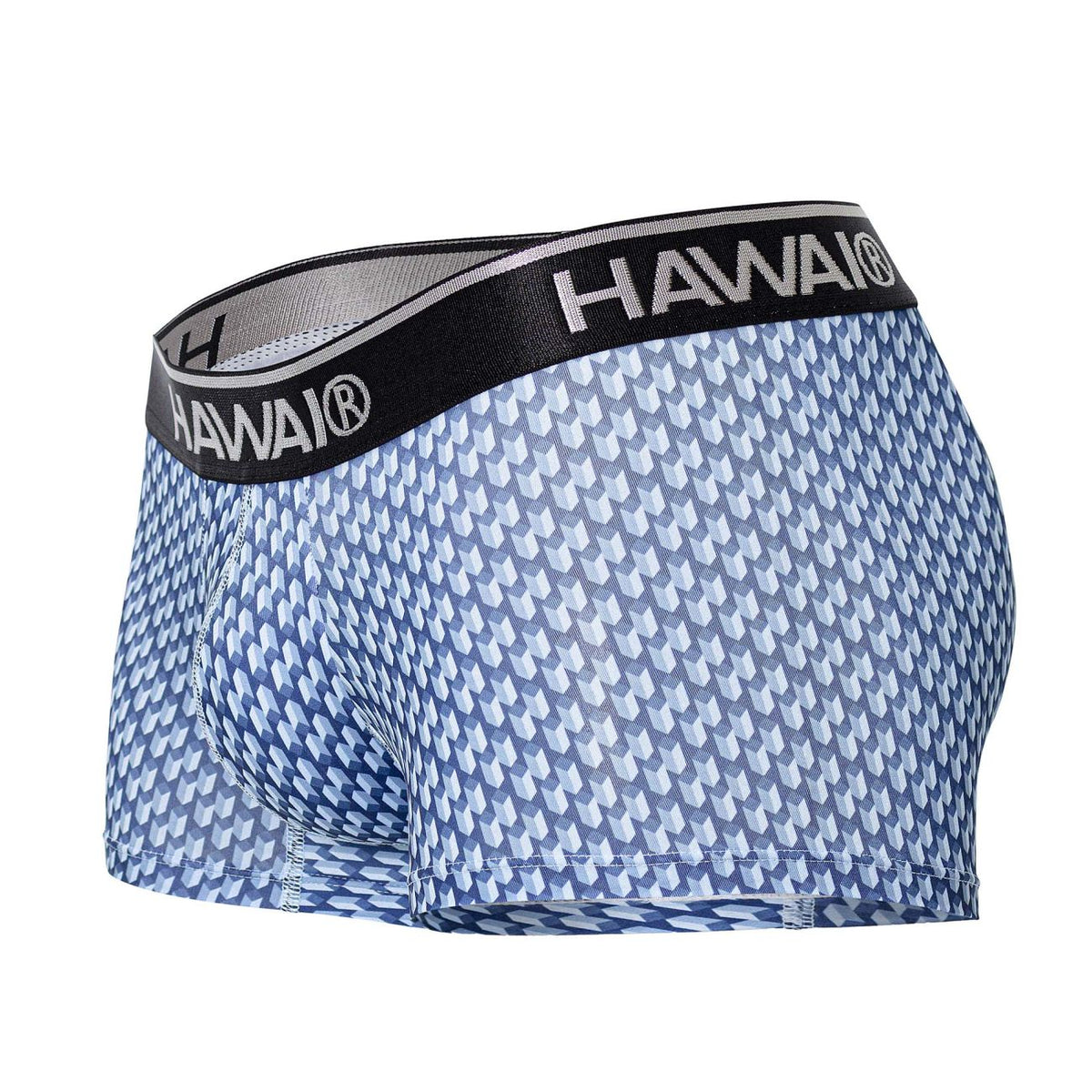 HAWAIR Printed Trunks - Blue