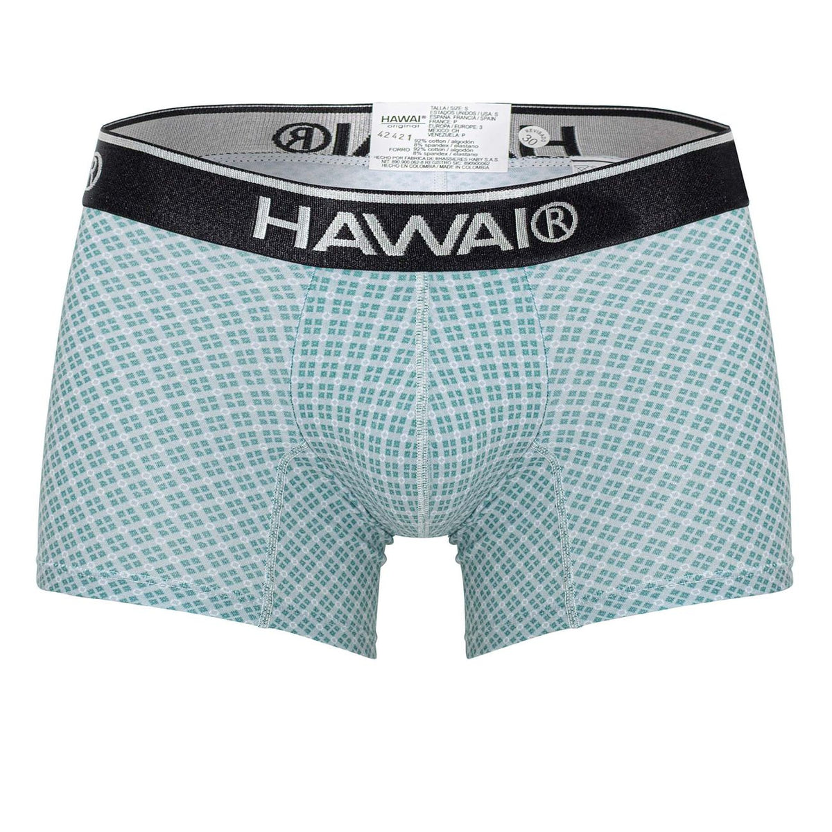 HAWAIR Printed Trunks - Green