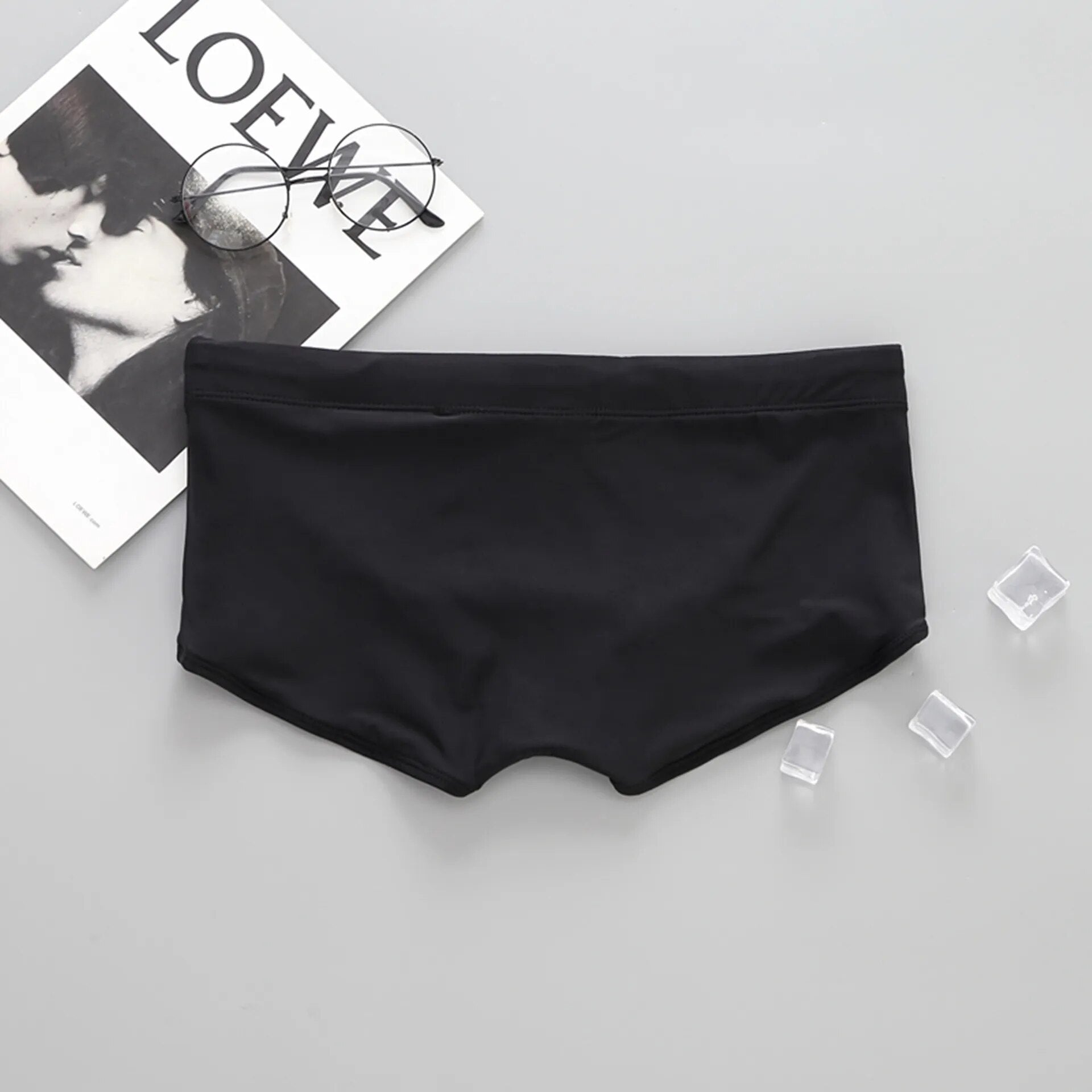 Addicted Solid Swim Trunks