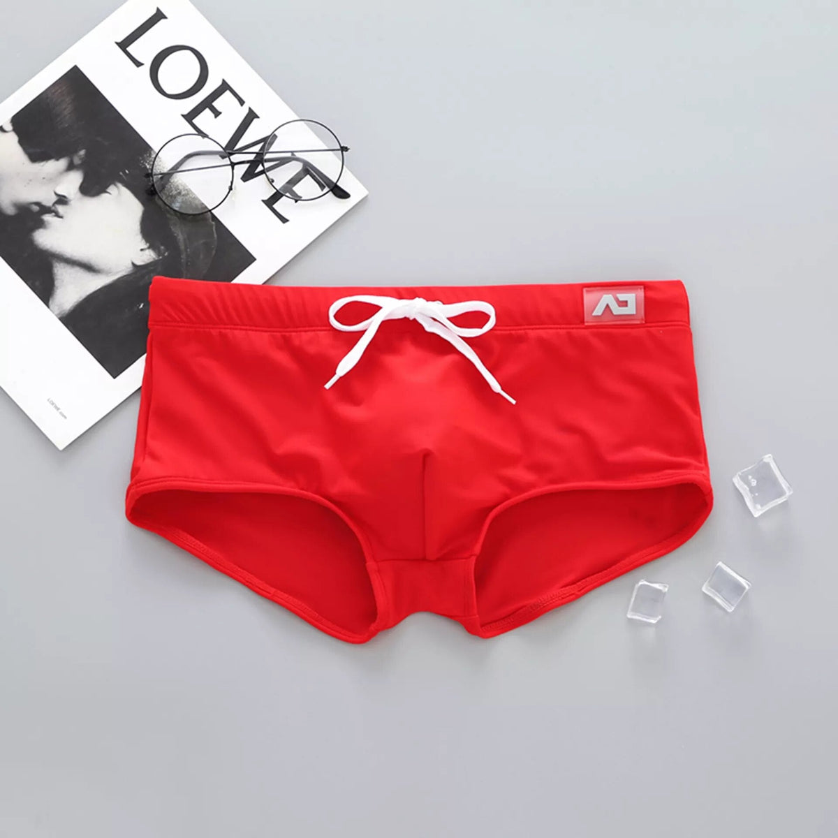 Addicted Solid Swim Trunks