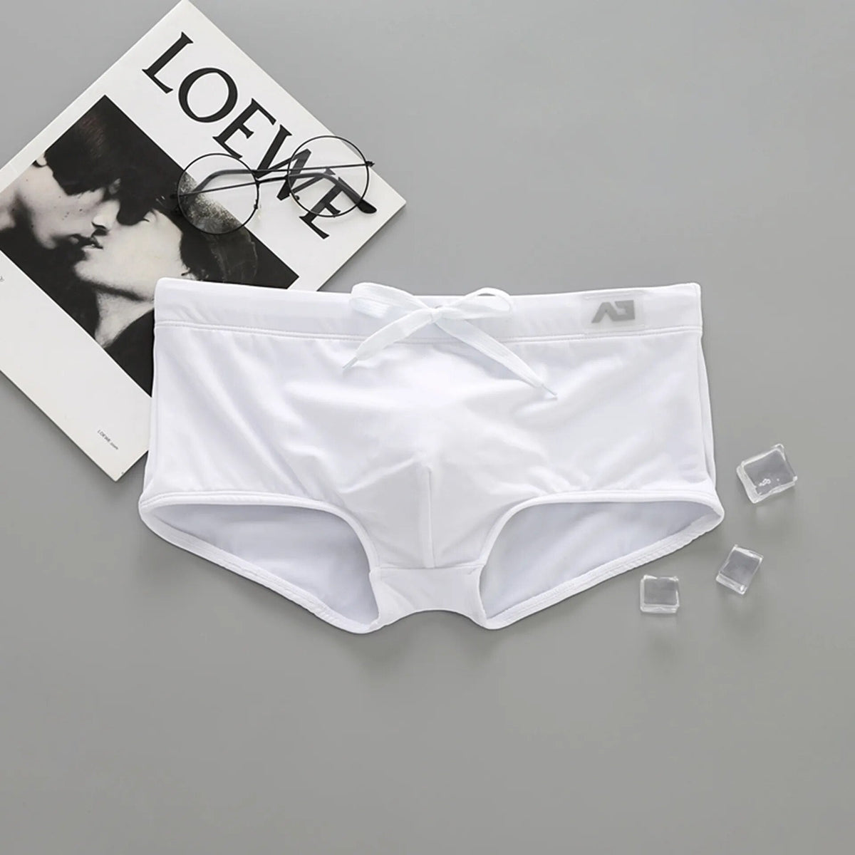 Addicted Solid Swim Trunks