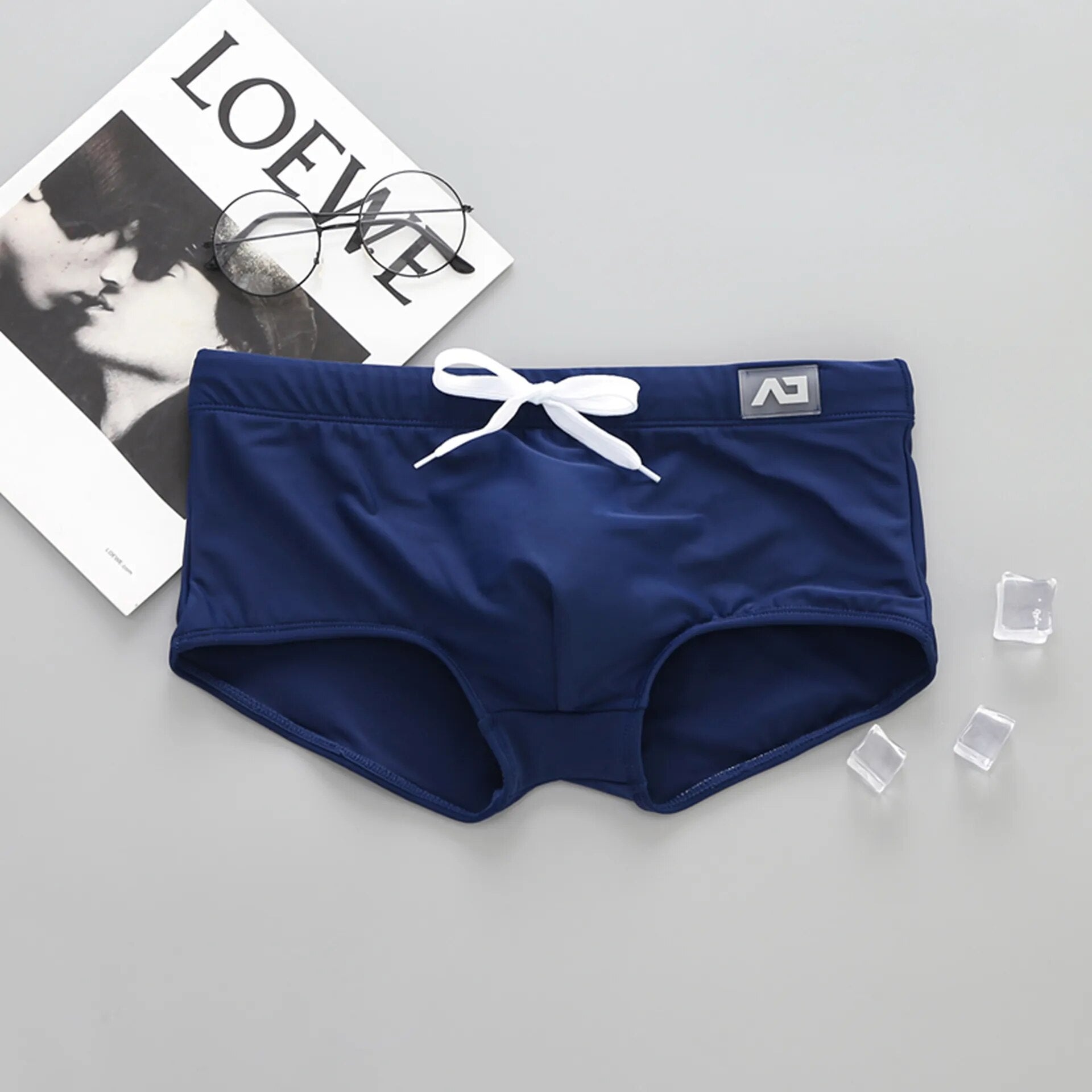 Addicted Solid Swim Trunks