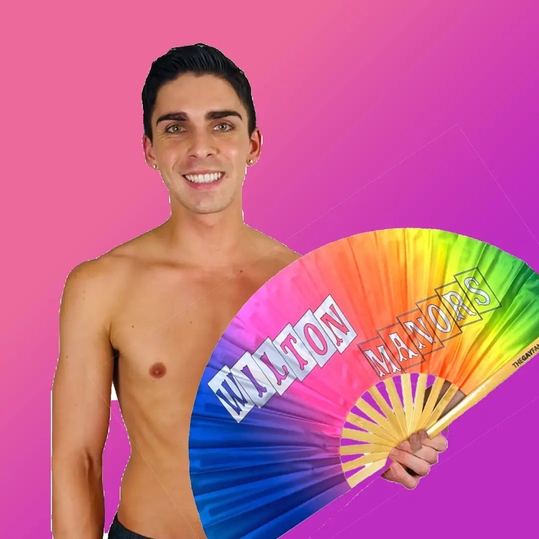 Wilton Manors Pride Clack  Fan